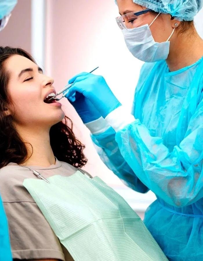 Dental examination at Shubham Dental Clinic Hisar